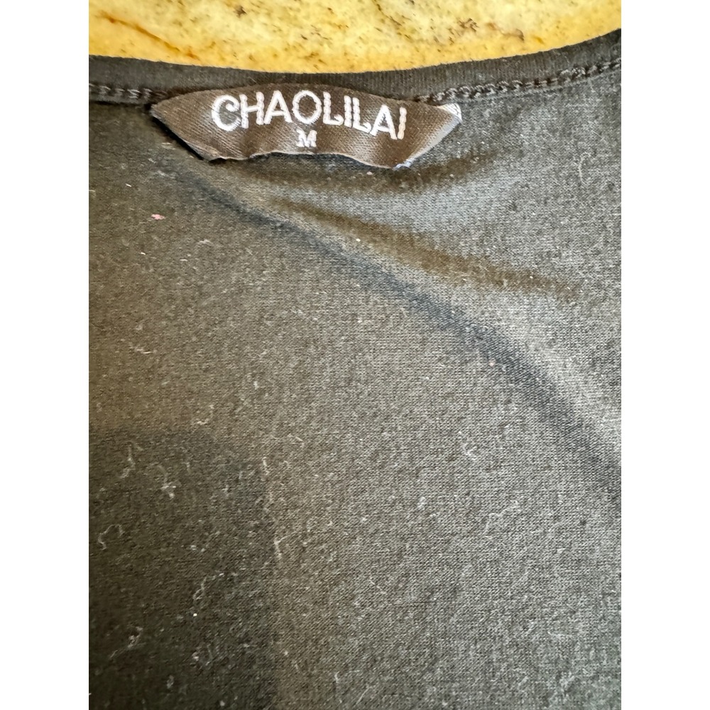 Chaolilai Womens Graphic Tank Top Black Drink On A Boat Retro Beer Size M - Picture 3 of 8